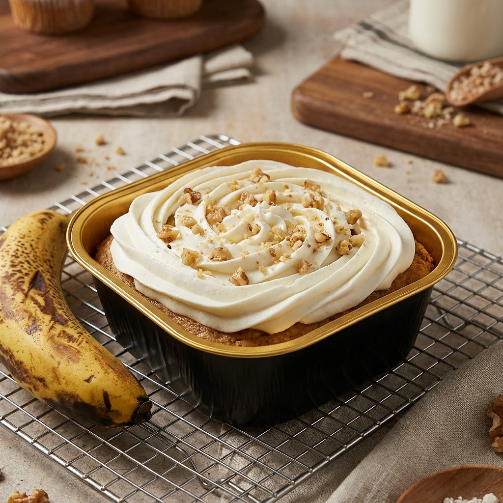 The Banana Caramel Crunch Cake